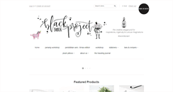 Desktop Screenshot of blackmilkproject.com